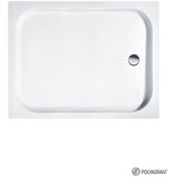 Polyagram tuš kada sa oblogom i postoljem Alfa 110x75x17cm | ePonuda.com