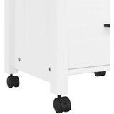 vidaXL Kuhinjski voziček MONZA 48x40x90 cm trdna borovina | Shoptok.si