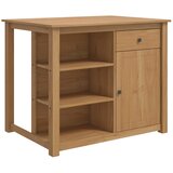 vidaXL Kuhinjski voziček PANAMA 2 pcs Medeno voskasta 112 x 77 x 90 cm, (5000288011) Cene