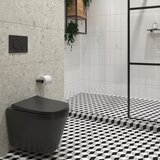 Vitra 7041-083-6285 Integra viseča brezrobna WC školjka z WC desko s počasnim zapiranjem | Shoptok.si