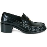 Tommy Hilfiger Mokasini HILFIGER PENNY HL ABRASIVATO Črna | Shoptok.si