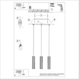 Nice Lamps Črna viseča svetilka Gleam – | Shoptok.si