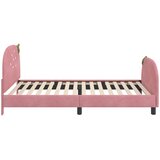  za djecu s uzglavljem Ružičasta 90 x 190 cm Baršun | shoptok.hr