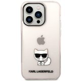 Karl Lagerfeld kLHCP14LCTTRI zaščita ovitek za iphone 14 pro prozorno roza - choupette logo | Shoptok.si