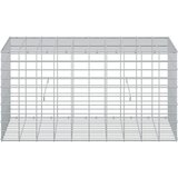  Gabion s žicom debljine 3,5 mm i mrežom 5x10 cm 100x50x50 cm Slike