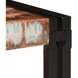 vidaXL Polica za kopalnico 60 x 50 x 23 cm Trdna mango les, železo | Shoptok.si