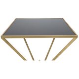 Mauro Ferretti Barska miza s stekleno mizno ploščo 60x60 cm Piramid – | Shoptok.si