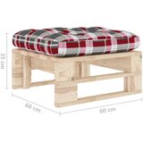  Vrtni otoman od paleta od impregnirane borovine | shoptok.hr