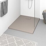  Kada za tuš SMC smeđa 100 x 80 cm | shoptok.hr