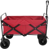  Sklopiva ručna kolica Crvena 89 x 63 x 96 cm | shoptok.hr
