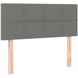 vidaXL Posteljno vzglavje temno sivo 90x5x78/88 cm blago, (20932966) Cene