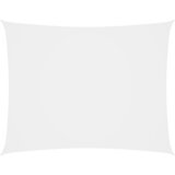vidaXL Senčno jadro oksford blago pravokotno 6x7 m belo, (20729240) | Shoptok.si
