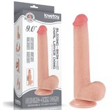  9inch Sliding Skin Dual Layer Dong Flesh Lvtoy00726 | ePonuda.com