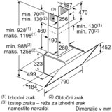Bosch Stenska napa DWK87CM60 | Shoptok.si
