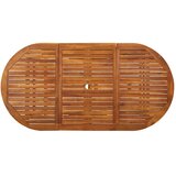  Vrtni blagovaonski stol 180 x 90 x 75 cm masivno bagremovo drvo | shoptok.hr
