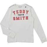 Teddy Smith Majice z dolgimi rokavi T-PERDRO Bela | Shoptok.si