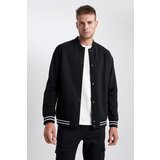 Defacto Relax Fit College Collar Bomber Inner Soft Feather Cardigan | ePonuda.com