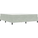  Krevet s opruga kutije Svijetlo siva 180 x 200 cm tkanina | Shoptok.si