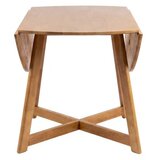 Venture Home okrugli blagovaonski stol Yakidon ⌀120 cm, boja hrasta | shoptok.hr