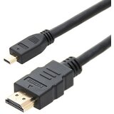 NOBRAND Kabel HDMI-microHDMI 3M - črn Cene