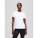 Karl Lagerfeld Majica črna / bela | Shoptok.si