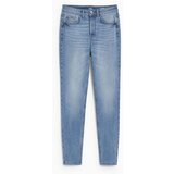 CA ženske farmerke, slim fit, visok struk, teksas, svetloplave Cene