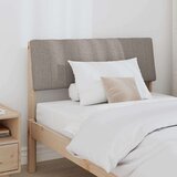  Tapecirani uzglavlje Sivo-smeđa 90 cm Čvrsto borovo drvo | shoptok.hr