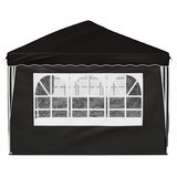  Rastezljivi šator za zabave 575 x 288 x 245 cm Crna | shoptok.hr