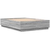  Okvir kreveta boja hrasta 160 x 200 cm od konstruiranog drva | shoptok.hr