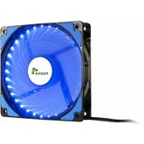 InterTech Fan Argus L-12025 BL, 120mm LED, Blue Cene