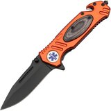 IZMAEL Outdoorov zložljiv nož PX - 41029 - Oranžna u