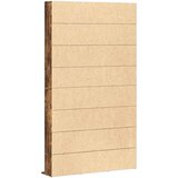 Ormarić za CD dimljeni hrast 102x23x177,5 cm konstruirano drvo | shoptok.hr