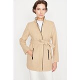 Trendyol Beige Belted Cachet Coat | shoptok.hr