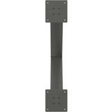 vidaXL Noge blagovaonski stol X-oblika 3 kom 70x(72-73) cm čelik | shoptok.hr