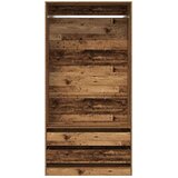  Ormar boja staro drvo 100 x 50 x 200 cm od konstruiranog drva | shoptok.hr
