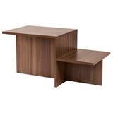 Hanah home sto za dnevnu sobu harmony walnut | ePonuda.com
