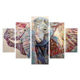 Wallity ST265 multicolor decorative mdf painting (5 pieces) | ePonuda.com