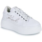 Karl Lagerfeld Nizke superge KREEPER LO Signia Mix Lo Lace Bela | Shoptok.si