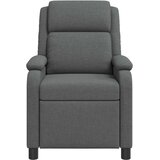  Fotelja s nagibom Tamnosiva Tkanina | shoptok.hr