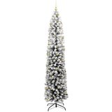 vidaXL Umestno božično drevo Zelena 240 cm PVC in Jeklo in Plastika | Shoptok.si