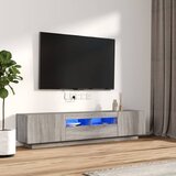 vidaXL 2-dijelni set TV ormarića LED boja hrasta od konstruiranog drva Cijene