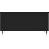 Stolić za kavu crni 90 x 44,5 x 45 cm od konstruiranog drva | Eponuda.com