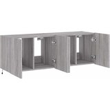  Zidni TV ormarići LED 2 kom siva boja hrasta 60x35x41 cm | shoptok.hr