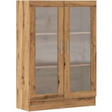 vidaXL Knjižna omara artisan hrast 82,5x30,5x115 cm inženirski les | Shoptok.si