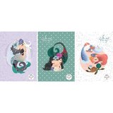 STREET Zvezek Mermaid A4 karo 5mm | Shoptok.si