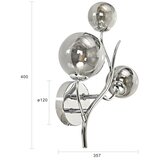  Brilagi - LED zidno svetlo MISTEL 3xG9/3W/230V crni hrom/zadimljeno staklo | Eponuda.com