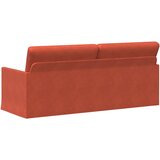 SOFA za 3 osobe Crvena narančasta 190 x 81 x 82 cm Slike