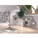 Germania Radni stol s pločom stola u dekoru hrasta 80x160 cm Jet – | shoptok.hr