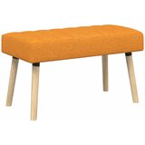  Klupa s utorima Tamno žuta 80 x 40 x 46 cm Tkanina | Eponuda.com