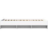  Okvir za krevet bijeli 100 x 200 cm konstruirano drvo | shoptok.hr